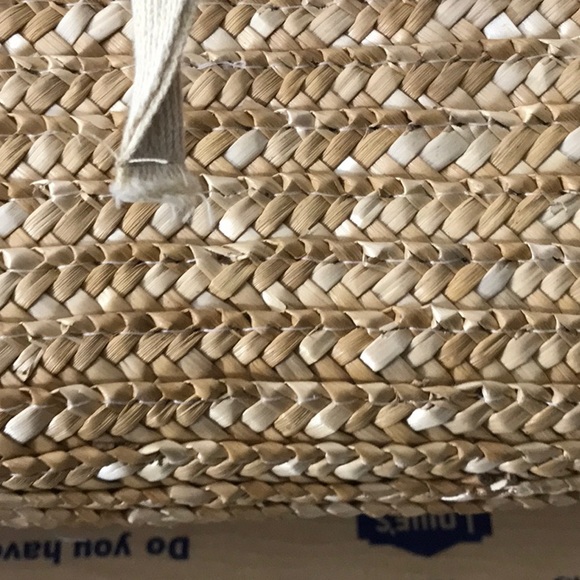 Calypso St. Barth for Target Straw Cotton beach market tote - Picture 9 of 11